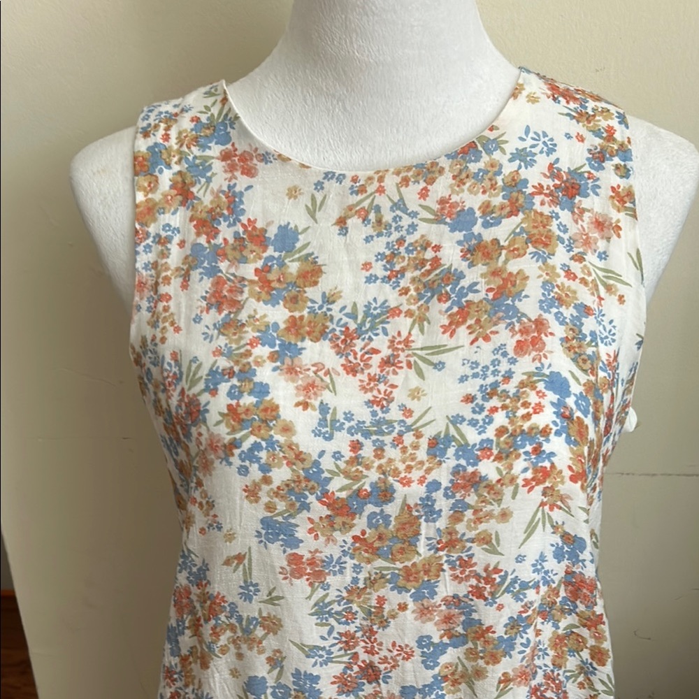 Floral Sleeveless Dress